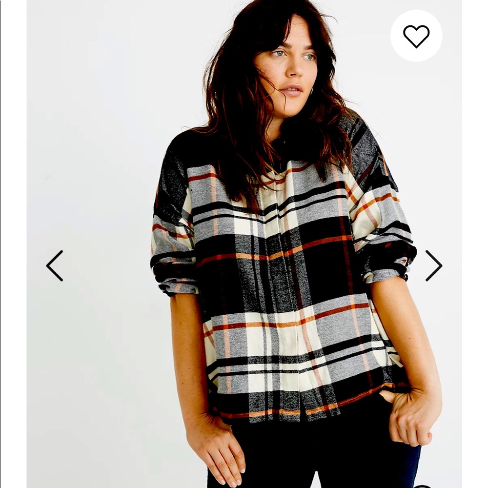 💥 20% off SALE 💥 NWT MADEWELL flannel shirt